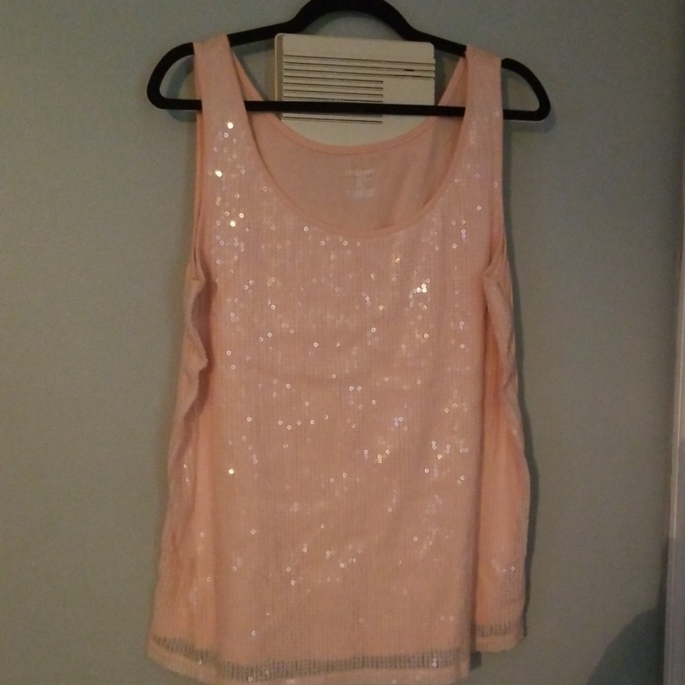 Lane Bryant Sequined Tank Top